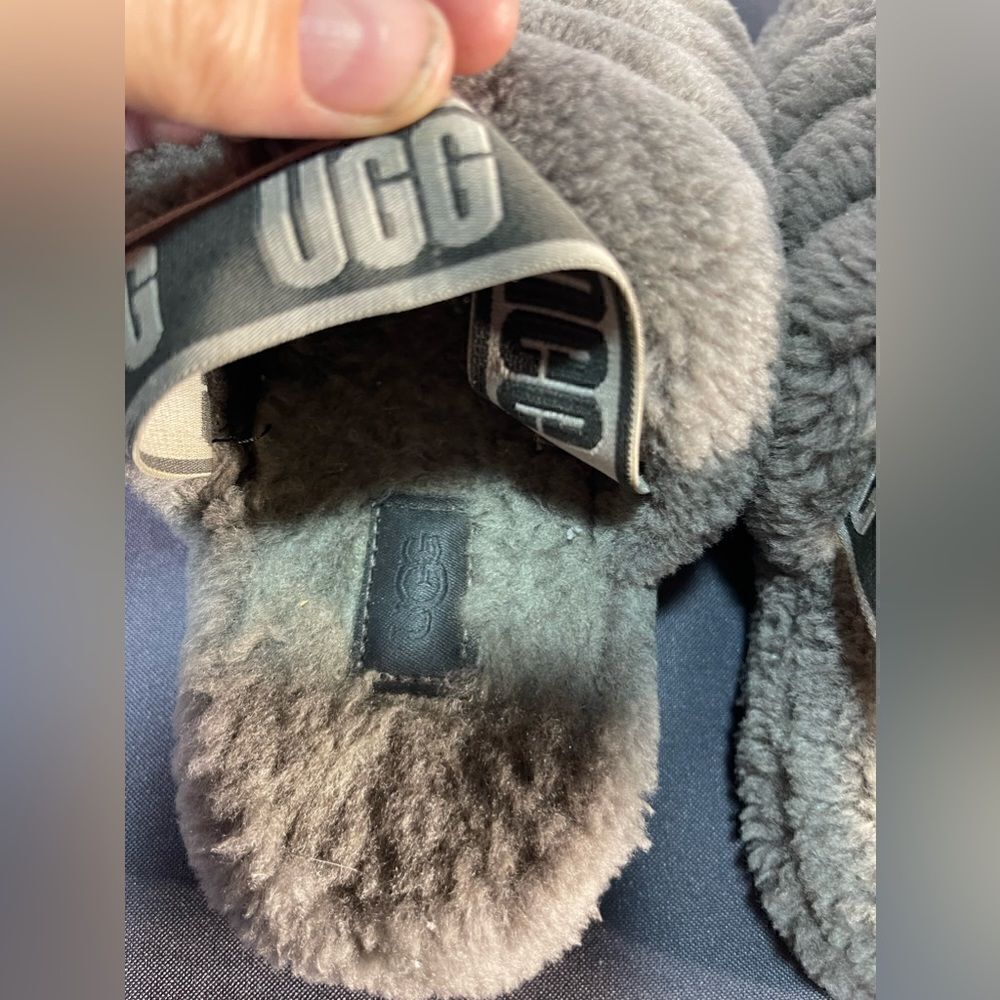 UGG - Fuzzy Sandals - Picture 5 of 6